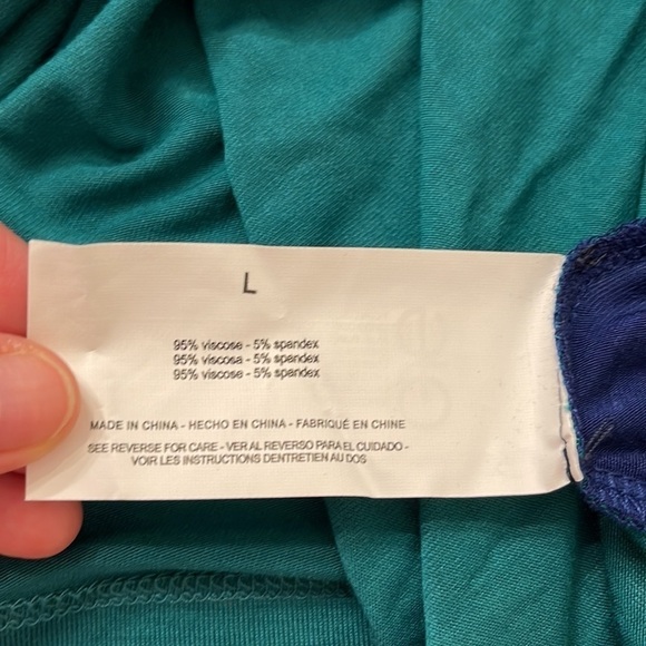 Anne Klein  Women's Ak Sport RARA Breezy top Size L - Picture 10 of 10